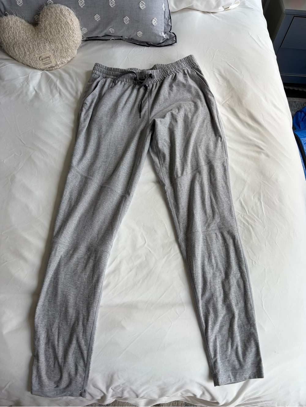 Outdoor Voices Heather Gray Men's Drawstring Joggers